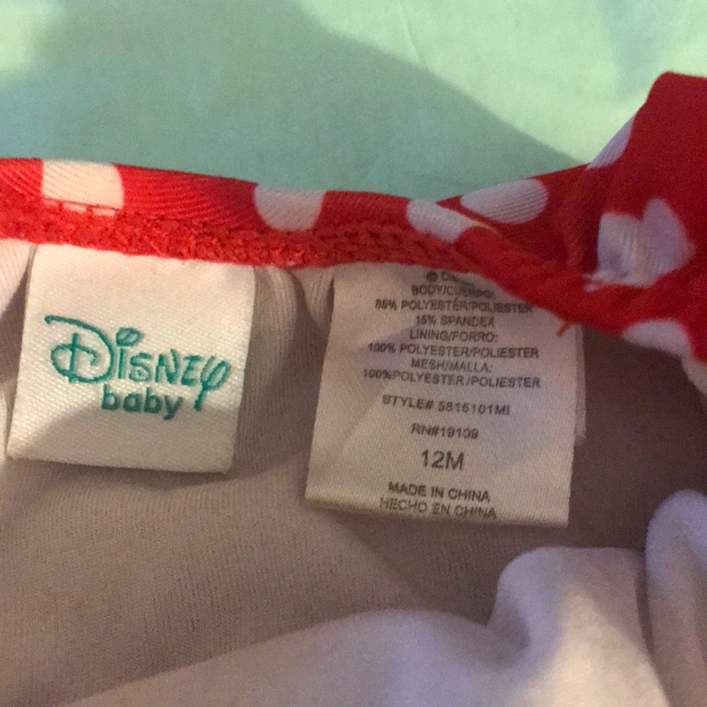 Minnie Mouse One Piece w/ Tutu One and SPF 50 - Picture 3 of 8